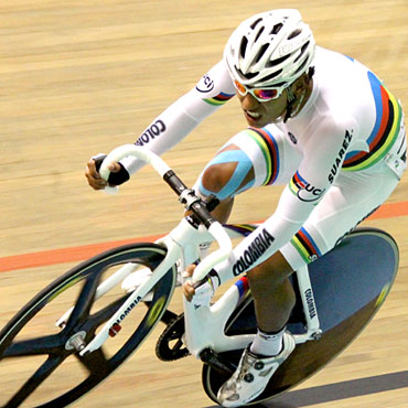 El colombiano cumplió con una buena presentación en la nueva pista olímpica