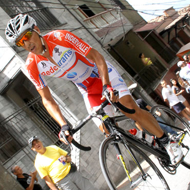 Juan Diego Ramírez en acción