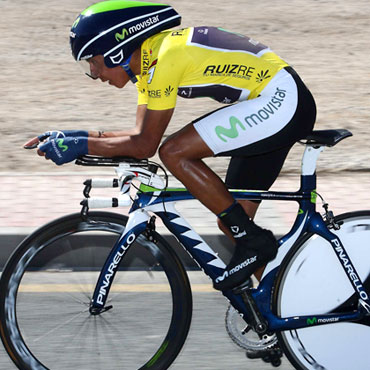 Nairo Quintana en la crono de Murcia