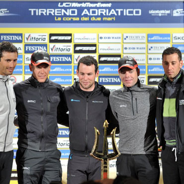 Evans, Cavendish, Gilbert, Nibali, Bennati en busca dle título 2012