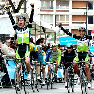 Daryl Impey y Allan Davis el 1-2 del GreenEDGE