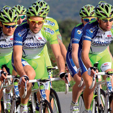 Liquigas Cannondale a bloque