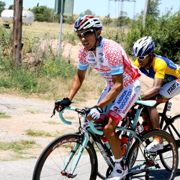 Miguel Rubiano en el pasado Tour de San Luis