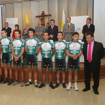 El equipo se alista para la Vuelta a Colombia