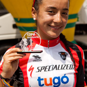 Xiomara Guerrero (Specialized-Tugó), líder junior mujeres