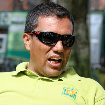 Carlos O. Guerrero y el Formesan en la Vuelta