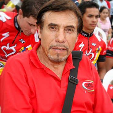 Rafael Antonio Niño ciclista y hoy técnico en Boyacá