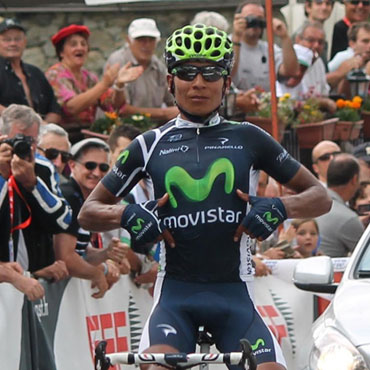 Nairo Quintana sigue asombrando en su temporada debut