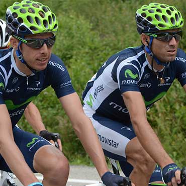 Alejandro Valverde y Rui Costa