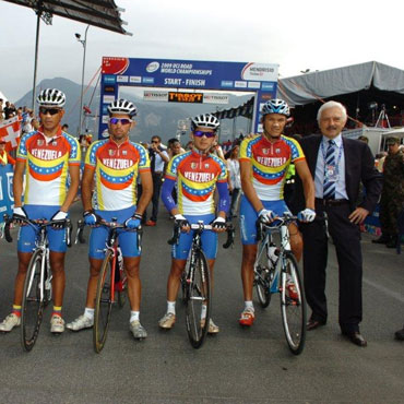 Venezuela en pasados mundiales de ciclismo