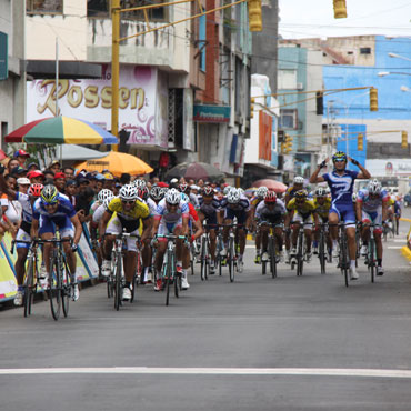 Embalaje de la 1ª etapa de la Vuelta