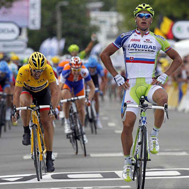 Peter Sagan batió a Cancellara