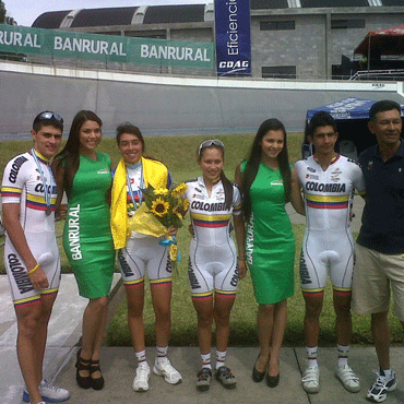 Selección Colombia Juvenil de Pista