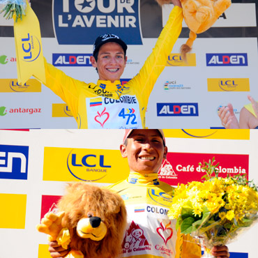 Quintana y Chaves acumulan ya dos victorias de Colombia en el Tour del Avenir