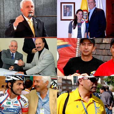 El mundo del ciclismo colombiano celebró la medalla de Urán