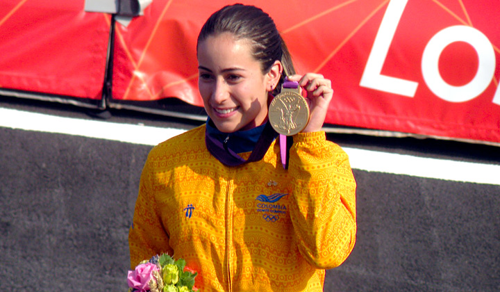 Mariana Pajón hizo historia en Londres y consiguió la segunda medalla de oro olímpica de la historia del país