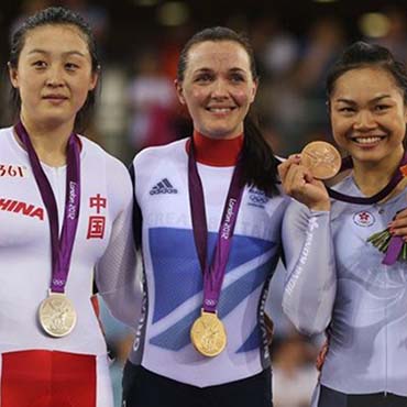 Pendelton alcanzó el ansiado oro en el Keirin