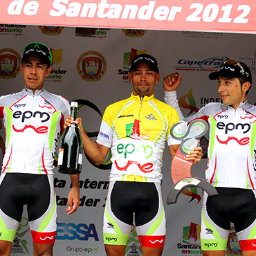 Mauricio Ortega, Giovanny Báez y Walter Pedraza