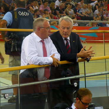 El presidente de la UCI, Pat Mcquaid