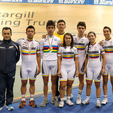 Selección Colombia Juvenil de Pista