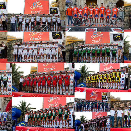 Equipos del Clásico RCN-Claro 2012