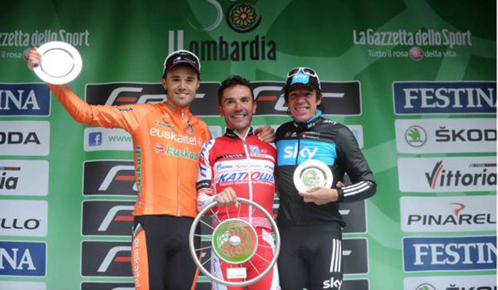 Rigoberto Urán le puso el moño a una inolvidable temporada 2012