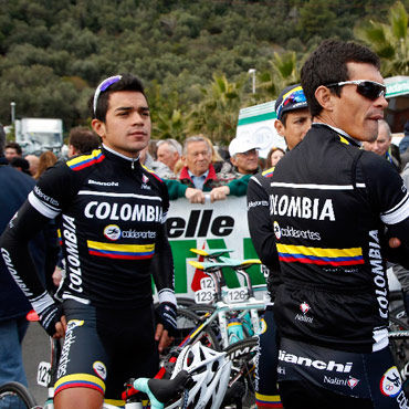 El Colombia-Coldeportes en Italia