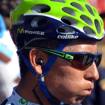 Quintana sufrió un golpe en el tramo final de la llegada a Valladolid