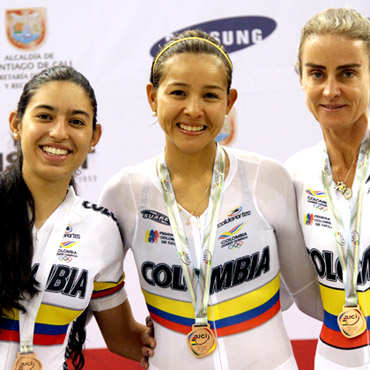 María Luisa Calle, Lorena Vargas y Valentina Paniagua