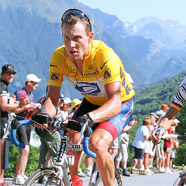 Lance Armstrong en el Tour 2001