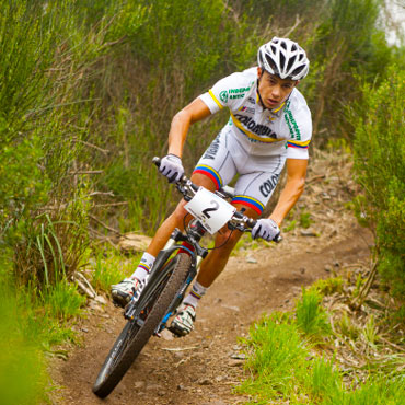 Fabio Castañeda, campeón sudamericano de MTB