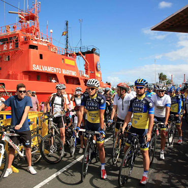 Contador estuvo rodando en Las Palmas