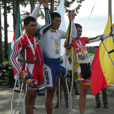 Álvaro Galvis y su medalla de oro
