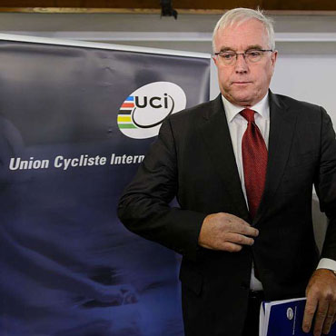 Pat McQuaid, presidente de la UCI
