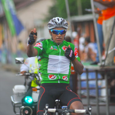 Rafa Montiel y su victoria de etapa
