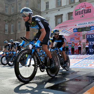 El Sky fue protagonista en el Giro 2012