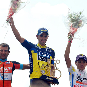 Contador junto al Dani Díaz y Alex Diniz