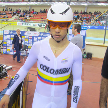 Juan Esteban Arango no arrancó bien en Minsk