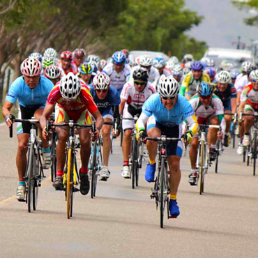 Lote ciclístico de la Sénior Máster