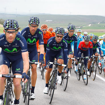 El Movistar Team en Andalucía