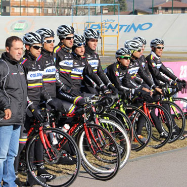 El Team Colombia en Europa