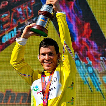 Julián Arredondo, campeón absoluto de la prueba