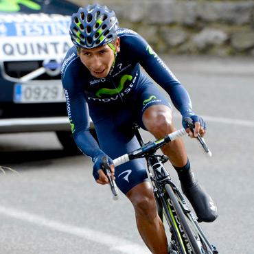 Quintana fue tercero en la Cronoescalada final