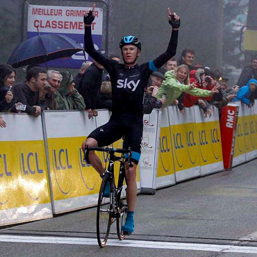 Froome y su nuevo triunfo con el Sky en territorio francés