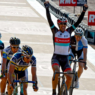 Cancellara y su victoria en la París-Roubaix 2013