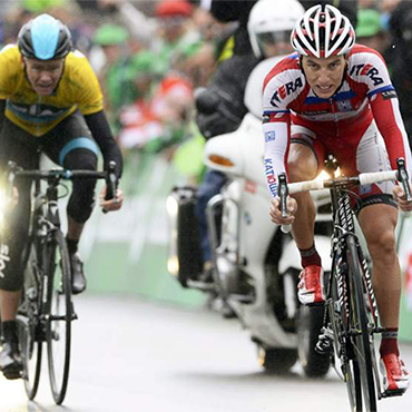 Spilak ganó la etapa seguido por Froome que es el virtual campeón de la prueba