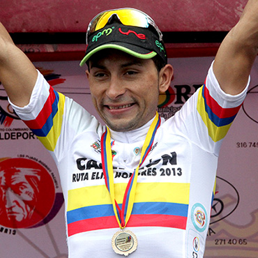 Pedraza celebra su 2º título de campeón nacional de ruta