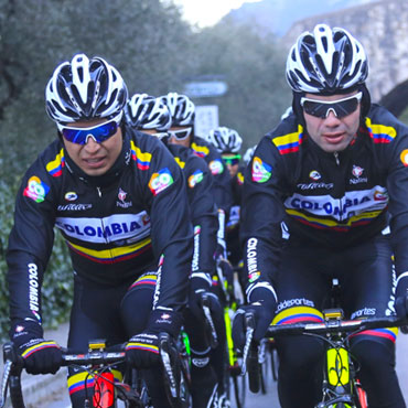 El Team Colombia llega muy bien preparado al Giro del Trentino