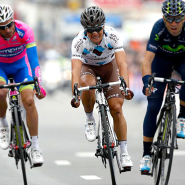 Carlos Betancur sale por su segundo Giro de Italia