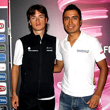 Betancur y Atapuma van por la camiseta blanca de mejor joven del Giro
